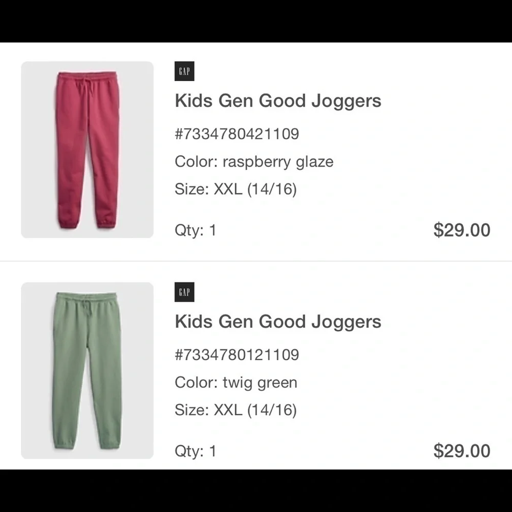 GAP kids new